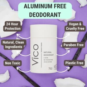 Vico Natural Deodorant Coconut & Vanilla